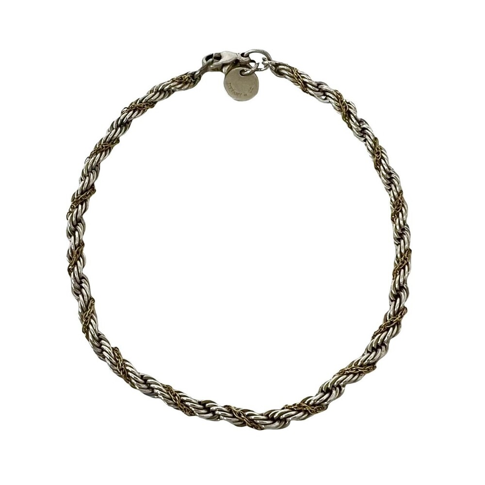 TIFFANY 18k Gold Charm Bracelet